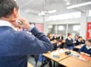 Teacher virus jab call
