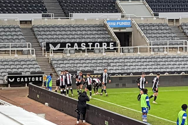 NUFC U18s v Colchester U18s.