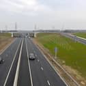 The A1290 junction close to where the collision has taken place.