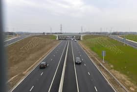 The A1290 junction close to where the collision has taken place.