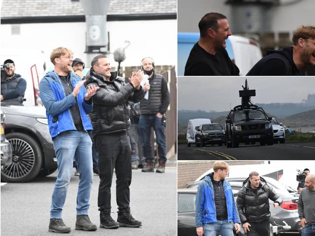 Top Gear in Northumberland.