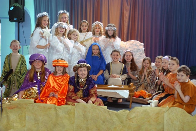 Angels Up High was the name of this school production 17 years ago.