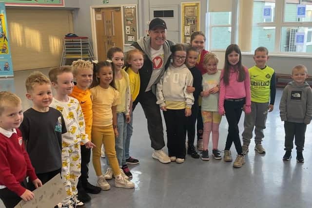 Children from Nursery to Year 6 at St Joseph’s Catholic Primary School in Jarrow learned how to boost their mental health on Happy Tank Day.
