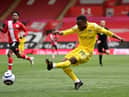 Ademola Lookman has been linked with a move to Newcastle United (Photo by Justin Setterfield/Getty Images)