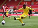 Ademola Lookman has been linked with a move to Newcastle United (Photo by Justin Setterfield/Getty Images)