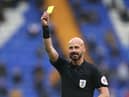 Referee Darren Drysdale.