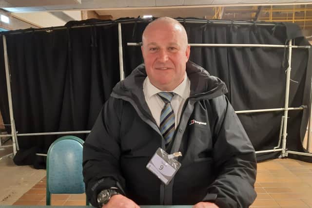 Newly elected Independent councillor David Kennedy