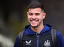 Newcastle United midfielder Bruno Guimaraes.
