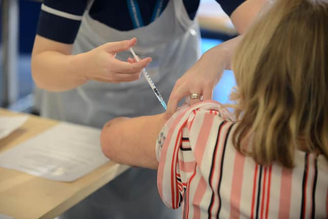 The covid vaccine being administered in the North East as the roll-out continues.