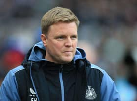 Newcastle United head coach Eddie Howe (Photo by LINDSEY PARNABY/AFP via Getty Images)