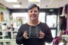 Sharon Flaherty has been honoured at the North East Beauty Awards 2021.