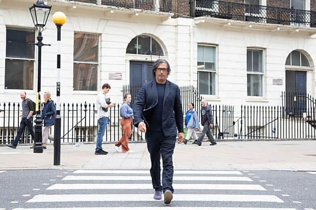 David Olusoga looks at the stories of people living in two apartment blocks - one in London and one in Berlin - during the run-up and into the Second World War in his new series A House Through Time: Two Cities At War (Picture: BBC/Twenty Twenty/Steve Bell)