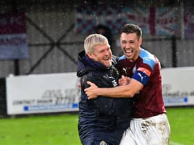 South Shields joint manager Graham Fenton (pic via Kev Wilson).