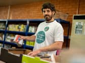 Hospitality and Hope's team put together 100 food packages for in-need families across the borough this Christmas