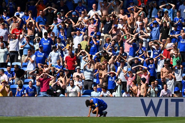 Cardiff City play in the Championship and have an average attendance of 17,964.
