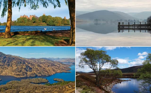 Some of the views from Scotland's best lochside walks.