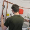 OFTEC candidate in training