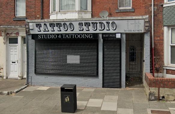 Studio 4 Tattoo Studio on Stanhope Road in South Shields has a 4.8 rating from 21 reviews.