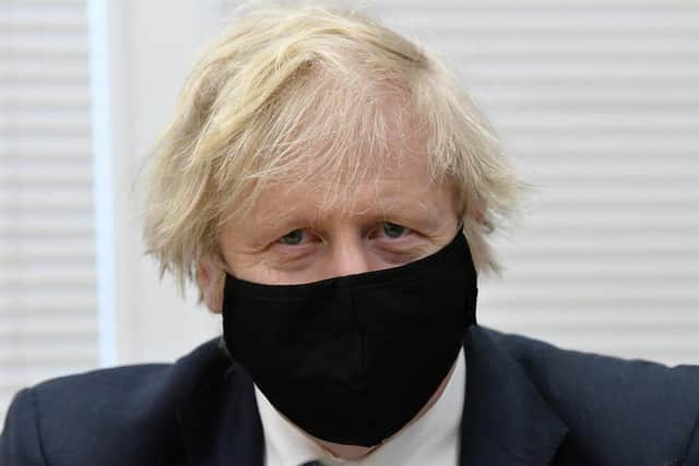 Prime Minister Boris Johnson. Picture by Frank Reid