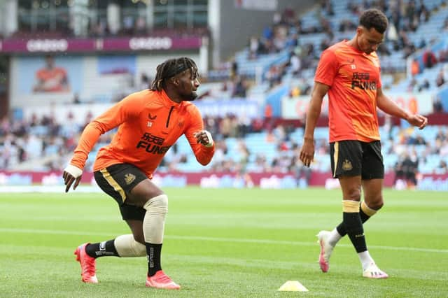 Allan Saint-Maximin of Newcastle United. (Photo by Alex Morton/Getty Images)