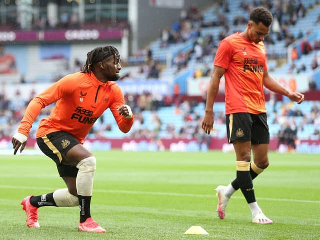 Allan Saint-Maximin of Newcastle United. (Photo by Alex Morton/Getty Images)
