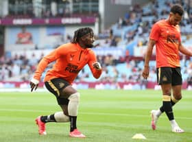 Allan Saint-Maximin of Newcastle United. (Photo by Alex Morton/Getty Images)