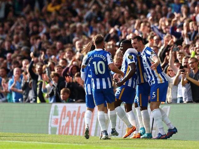 One win from their final two games will mean Brighton finish with a half-century of points. They’re already guaranteed their highest Premier League haul in what has been a great season for Graham Potter’s side.