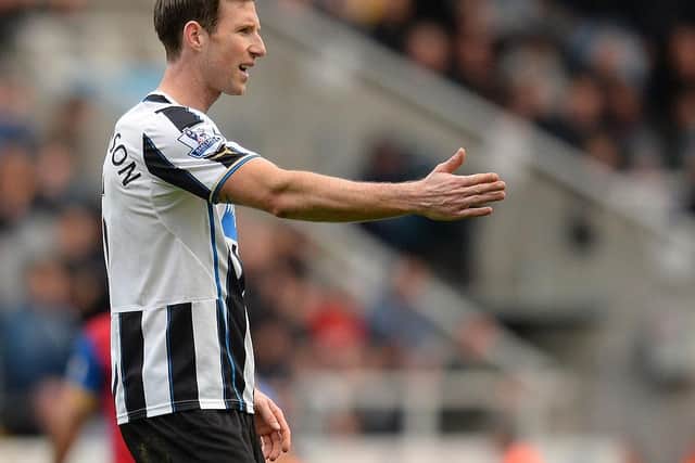 Mike Williamson playing for Newcastle United in 2014.