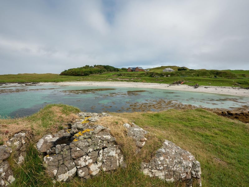 Lucia Ketchin wants to "sing with the seals" on the white beaches of the remote island.