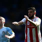 Alim Ozturk in action for Sunderland.