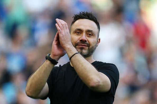 Roberto De Zerbi parted company with Brighton at the end of last season