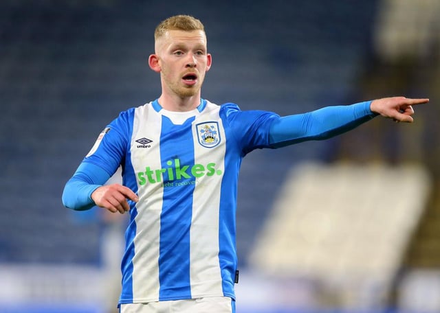 Huddersfield Town midfielder Lewis O'Brien has been linked with a move to Newcastle United this summer. (Photo by Alex Livesey/Getty Images)