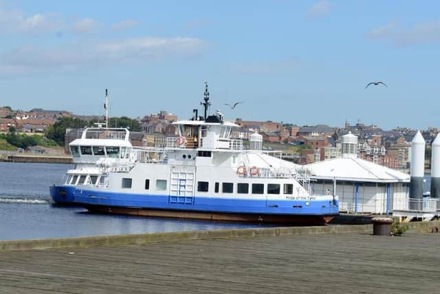 The Shields Ferry is out of action following issues with its landing on the North Shields side of the River Tyne.
