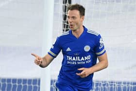 Leicester defender Jonny Evans.