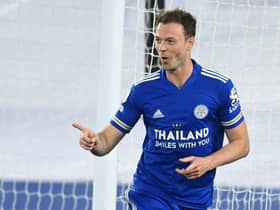 Leicester defender Jonny Evans.