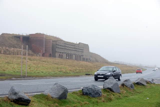 The Coast Road in South Shields