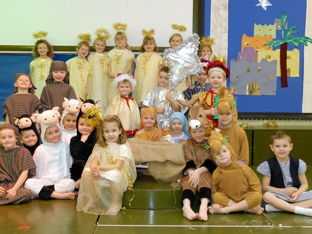 Meet the stars of Whoop A Daisy Angel - the Nativity at the school 16 years ago.