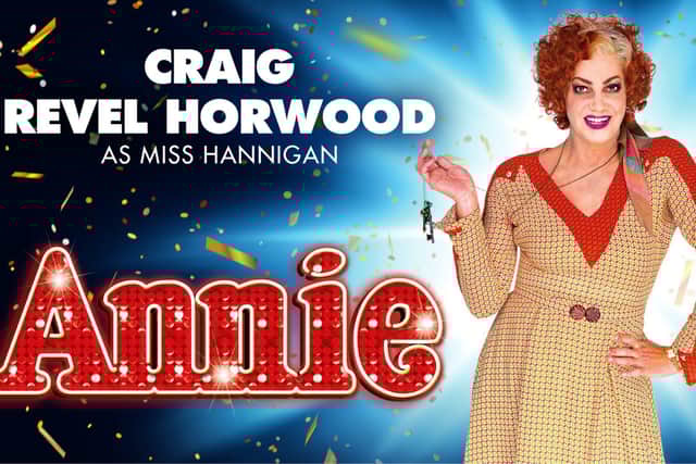 Craig Revel Horwood returns as Miss Hannigan