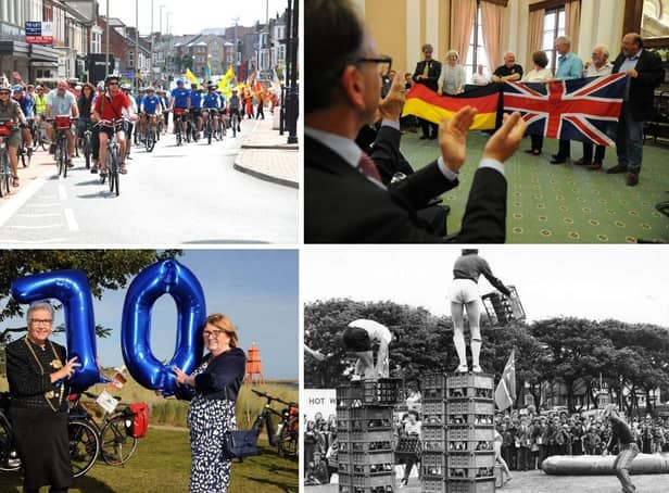 Celebrating 70 years of our twin town.