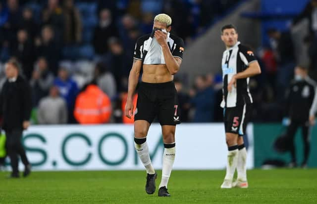 Joelinton at the final whistle.