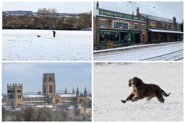 These are some of the top photos of the snowy weather we've seen over the last few days.