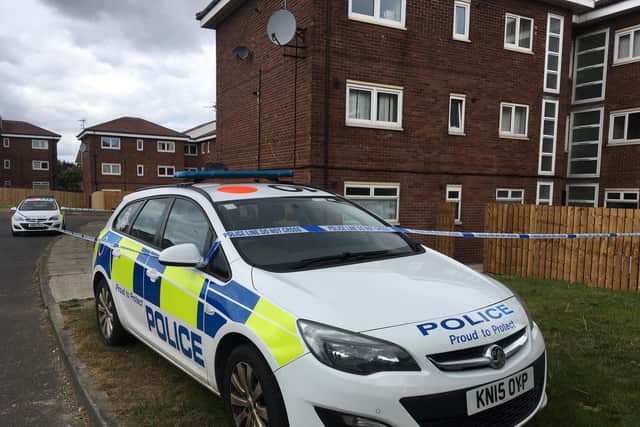 Residents were unable to get in or out of the flats while inquiries were carried out.