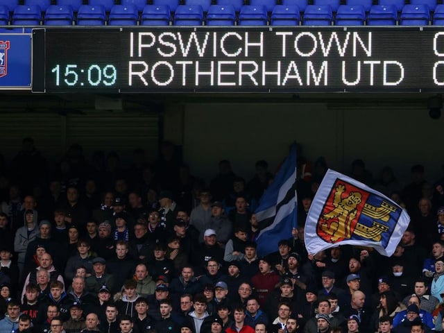 Average league attendance at Portman Road this season = 25,711