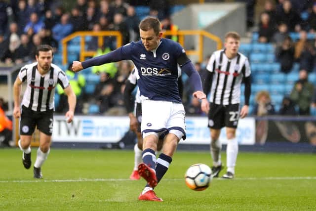 Newcastle United have been linked with a move for Millwall's Jed Wallace (Photo by Warren Little/Getty Images).