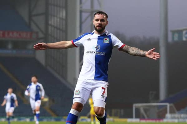 Blackburn Rovers striker Adam Armstrong was sold by Newcastle United in 2018. (Photo by Lewis Storey/Getty Images)