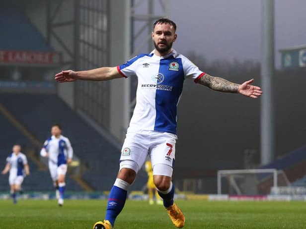 Blackburn Rovers striker Adam Armstrong was sold by Newcastle United in 2018. (Photo by Lewis Storey/Getty Images)