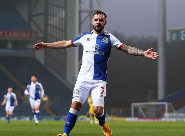 Blackburn Rovers striker Adam Armstrong was sold by Newcastle United in 2018. (Photo by Lewis Storey/Getty Images)