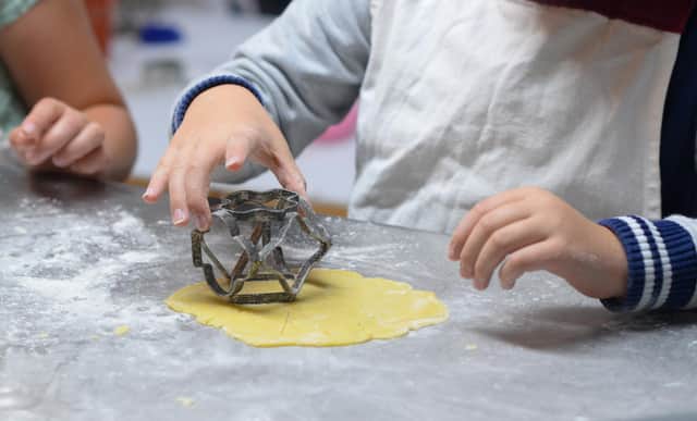 Cooking is fun, kids love getting their hands messy! It also builds positive memories.