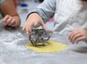Cooking is fun, kids love getting their hands messy! It also builds positive memories.
