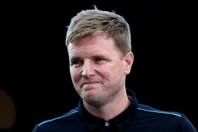 Newcastle United head coach Eddie Howe.